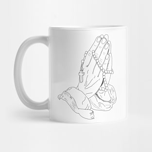 Praying hands- Believe Mug